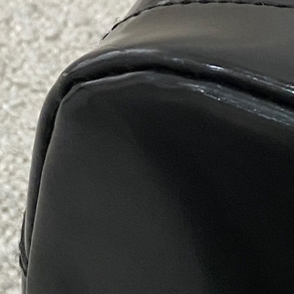 Authentic Pre-Owned Gucci Black Bamboo Backpack Bag Vinatge - Picture 10 of 16